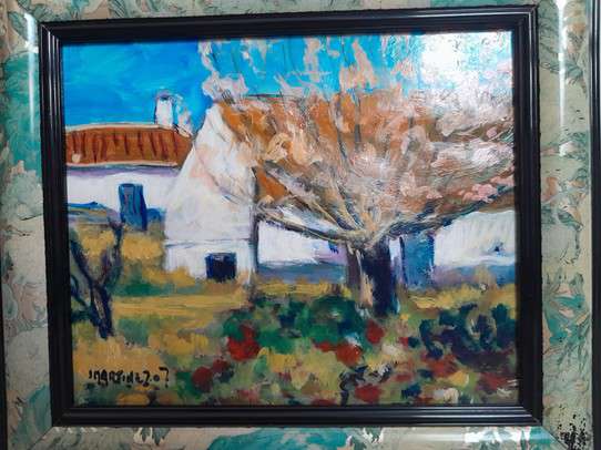 Exposicion postuma de Joaquin Martinez Olivares.
