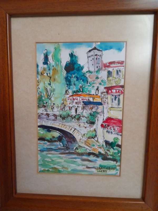Exposicion postuma de Joaquin Martinez Olivares.