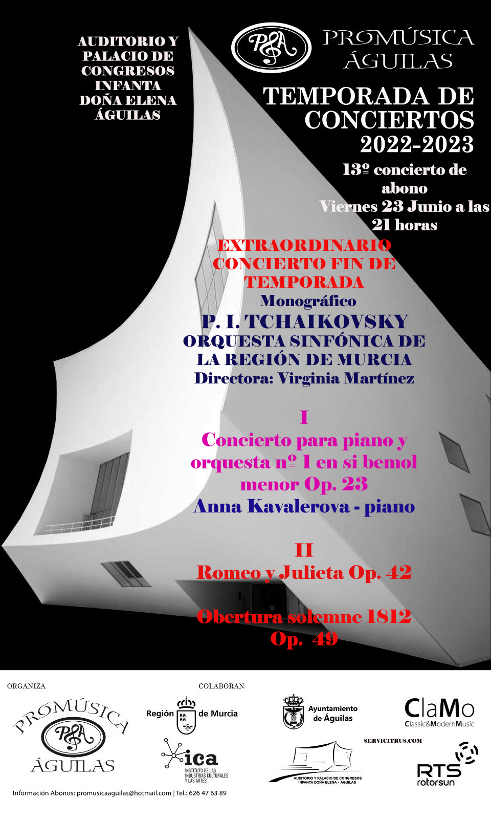 Concierto Promsica. 13 Concierto de Abono.