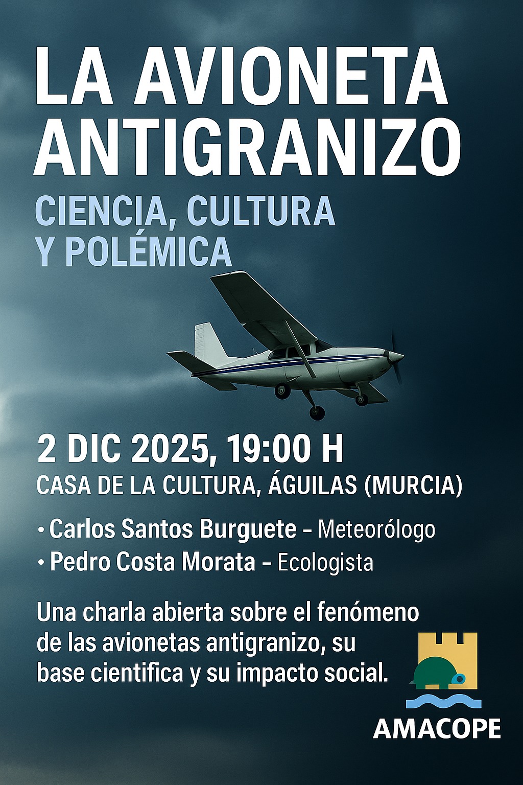 LA AVIONETA ANTIGRANIZO