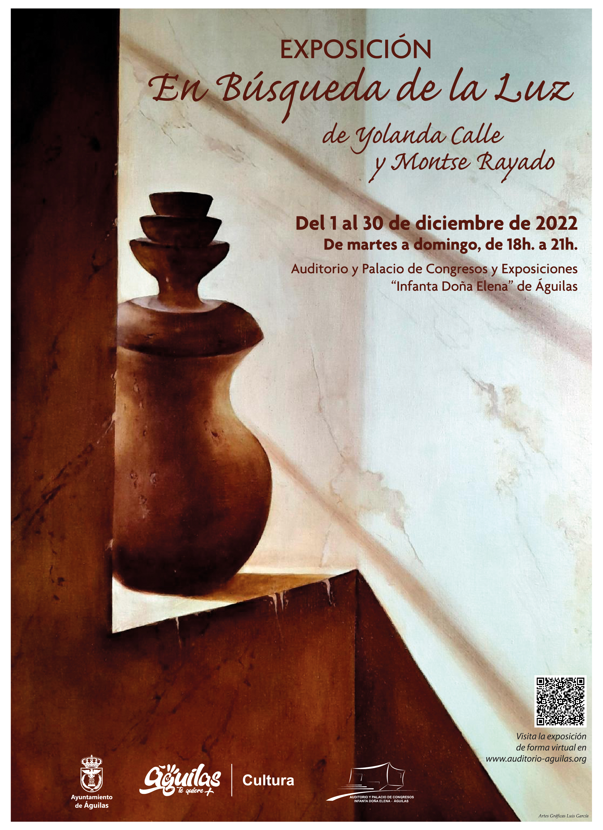 Exposición En Búsqueda de la Luz de Yolanda Calle y Montse Rayado