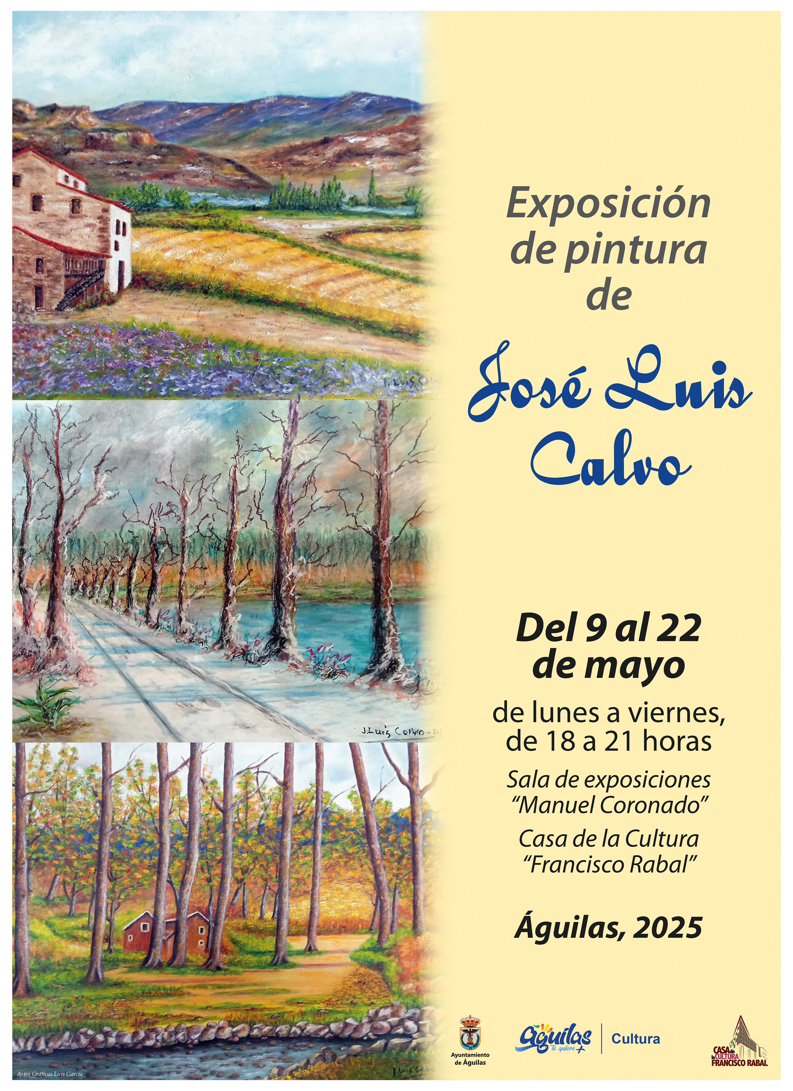 EXPOSICIN DE PINTURA JOS LUIS CALVO