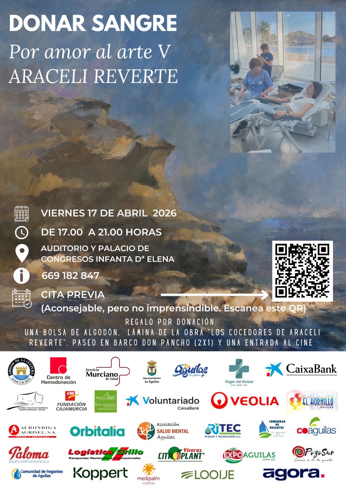 V DONAR SANGRE POR AMOR AL ARTE